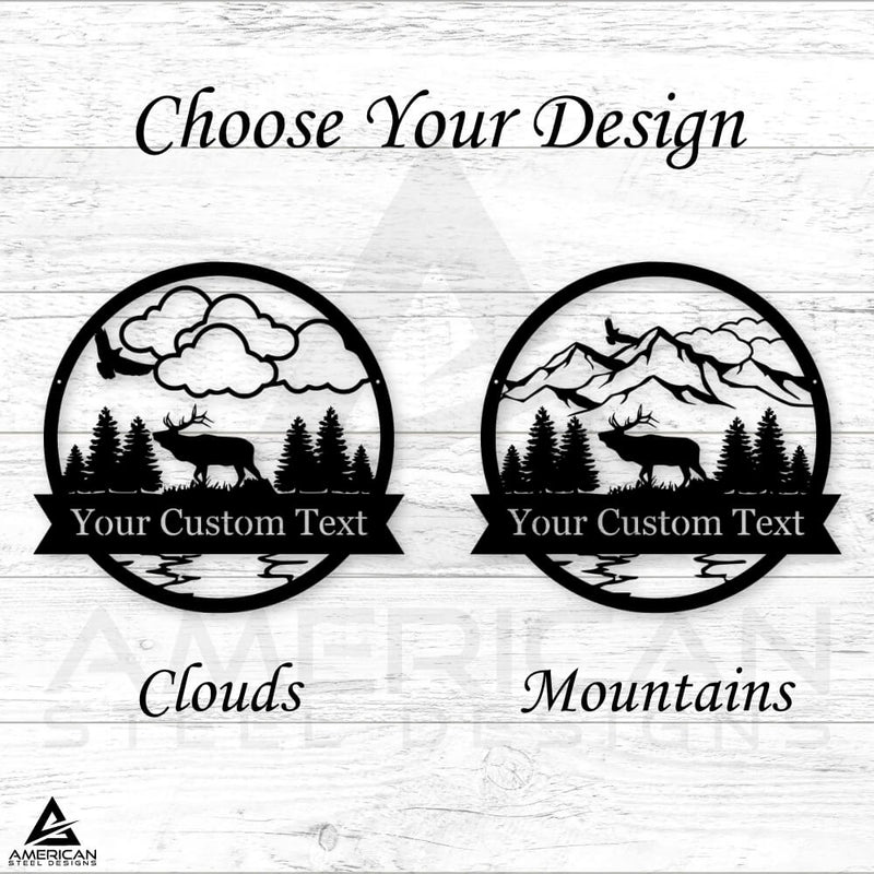 Elk Outdoor Monogram