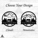Cow Outdoor Monogram