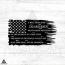 Amendment American Flag