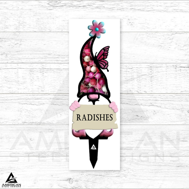 Colorful Steel Garden Plant Gnomes (Promotion)