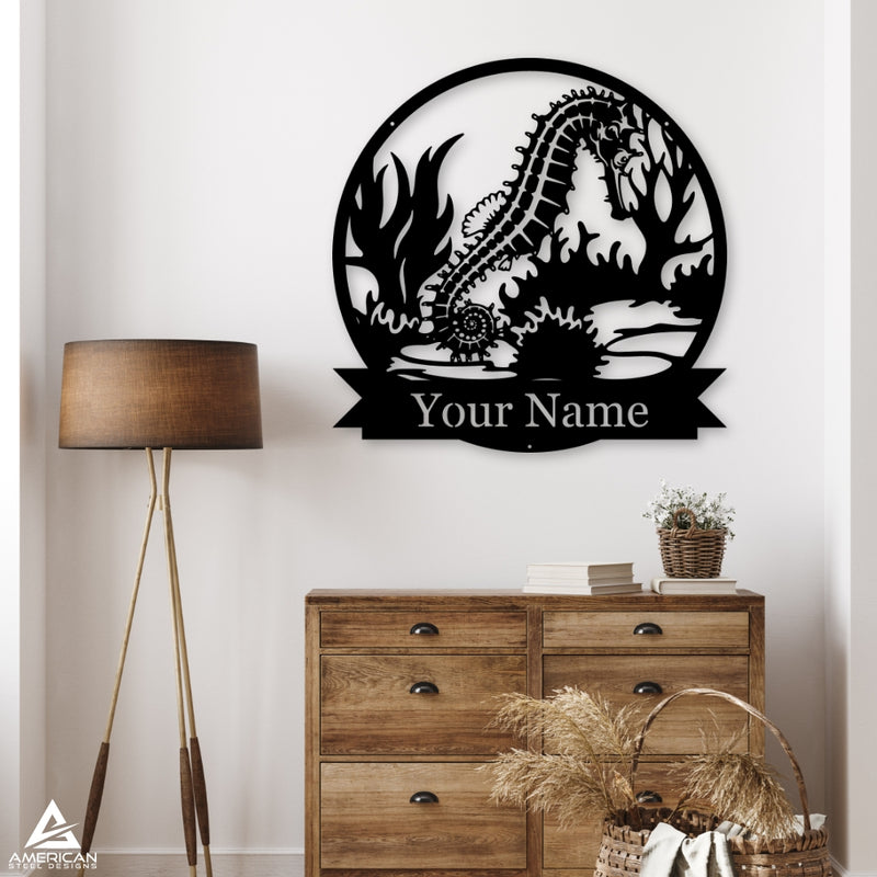 Seahorse Monogram