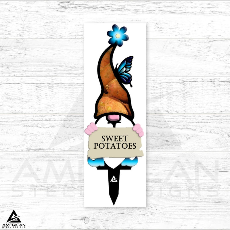 Colorful Steel Garden Plant Gnomes (Promotion)