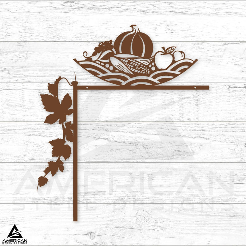 Thanksgiving Door Corners 5 Pack (Copper Powder Coated)