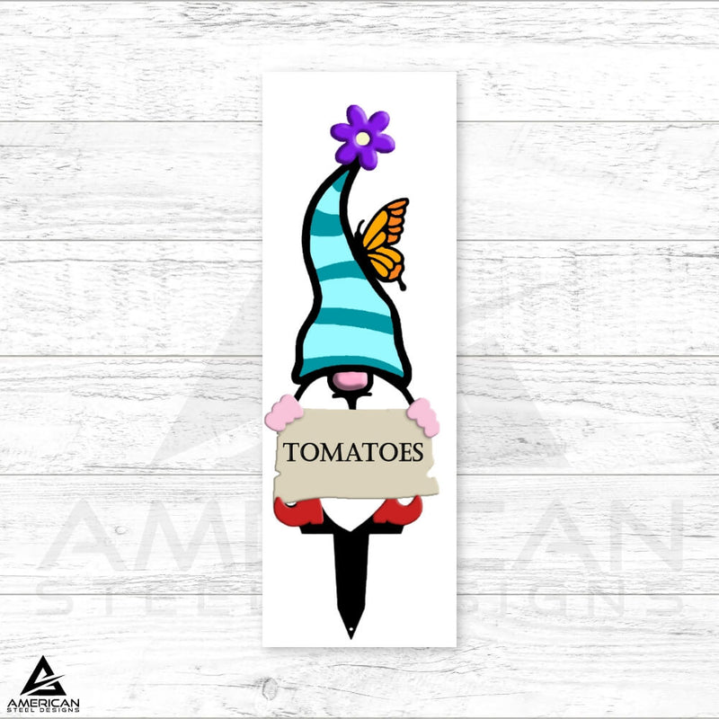 Colorful Steel Garden Plant Gnomes (Promotion)