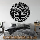 Round Tree of Life Monogram