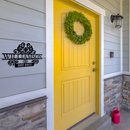 Stylish Family Home Address Sign