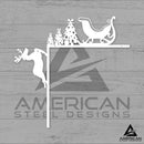 Christmas Door Corners 5 Pack (White Powder Coated)