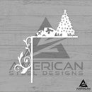 Christmas Door Corners 5 Pack (White Powder Coated)