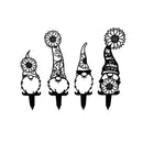 Sunflower Gnome Stakes Set